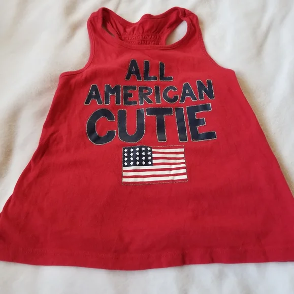 Summer Tops | Lot of 4 | Girls 4T | Disney | Patriotic | Dance - Picture 2 of 16